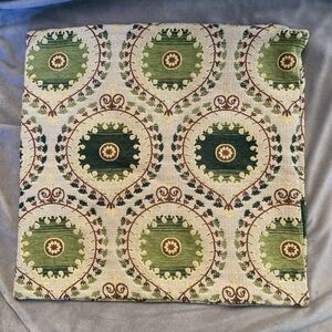 Calitime Throw Pillow Cover 17”x17” Floral Geometric
